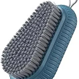 Cleaning Brush - Soft Bristle Laundry Brush with Comfortable Grip Shoes Scrubbing Brush for Laundry, Clothes, Carpet, Tile etc. Household Cleaning Brush. (Blue - 1 PCS)-picture-11