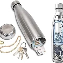 750ML Diversion Stainless Steel Safe Water Bottle Money Box Key Holder Secret Hidden Tumbler Water Bottle Stash Box Diversion Safe Hidden Bottom Storage and Vacuum-picture-11