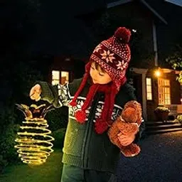 Zyvola Solar Powered Pineapple String Lights: Waterproof Outdoor Garden Decor LED Lantern Lights for Patio, Yard & Pathway-picture-20