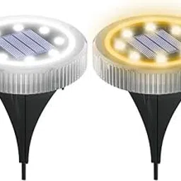 Zyvola Solar Powered Pathway Lights: 4 Pack Outdoor LED Landscape Spotlights, Weatherproof Decorative Path Lights for Garden & Yard-image-5