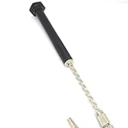 Archimedes Micro PCB Spiral Hand Drill 7" inch Long with Extra Collet for Soft Drilling, Resin, Jewellery Making, Engineering Projects, Hobby Craft DIY Work Enthusiasts-picture-13