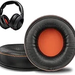SOULWIT EarPads Replacement for SteelSeries Siberia 800 (X800, P800), Siberia 840, SteelSeries H, 9H Gaming Headset, Ear Pads Cushions with Softer Protein Leather - Black-picture-16