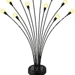 Solar Firefly Lights for Garden | Waterproof Outdoor Decorative Glow with Flexible Swaying Stems | Warm White Solar-Powered Fairy Lighting for Patio, Pathway, Yard & Landscape Decoration-picture-21