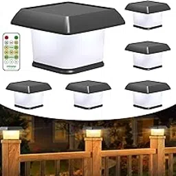 Zyvola Solar Garden Lights: 6-Pack Waterproof Outdoor Fence Lanterns with 3 Color Adjustable Settings for Enhanced Pathway & Yard Illumination-picture-24