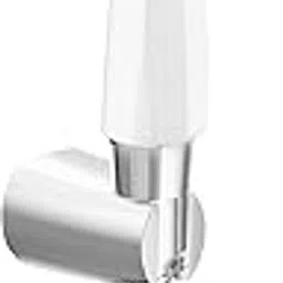 Kohler 12925IN-CP Complementary Health Faucet for Toilet | Ideal Toilet Jet Spray for High Water Pressure | Bathroom Jet Spray with Flexible Metal Hose and Holder, White, 1 M Hose-image-5