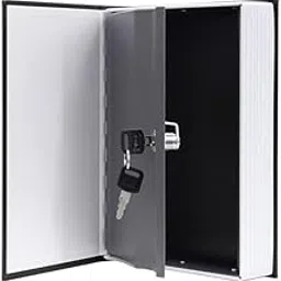 Book Safe With Key Lock/Metal Book Locker Dictionary Safe Vault with Key Lock Hidden Secret Book Safe Vault Jewelry Money Cash Box-picture-14