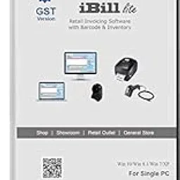 iBill iBill Lite : Billing + Barcode + Inventory Software for Retail Showrooms and Shops (CD)-image-64