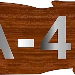 PEAK PLATE® Flat Door Number Plate For Home Entrance | Flat Number Plate For Apartment | Door Label | Villa Number Plate | Customized Persionalized Name plate Size 7 x 3 In-picture-12