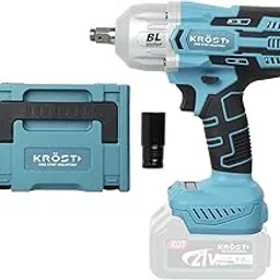 KROST Pro Series 1000NM Cordless Impact Wrench 1/2", Brushless Motor, Auto Stop Function, Variable Speed Forward/Reverse Rotation (Battery & Charger Not Included)-picture-22