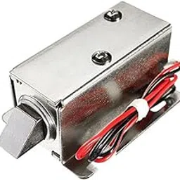 SP Electron Electric Lock Solenoid Cabinet | Drawer Door Lock | 12V DC 1.1A Small Electric Lock Access Control System Mini Locks, Silver-picture-15