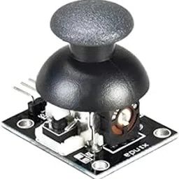 Circuit Ranger PS2 Joystick Module, 5V, 10k Potentiometer, 2.54mm Pin Interface, Dual-Axis Breakout Sensor with Switch (Pack of 1)-picture-12