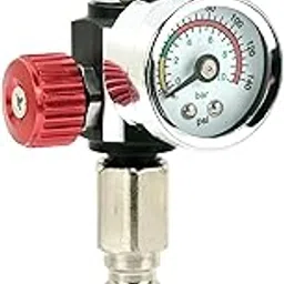 Air Spray Gun, Air Pressure Gauge, Precision Tool for Automotive Repair and Painting-picture-24