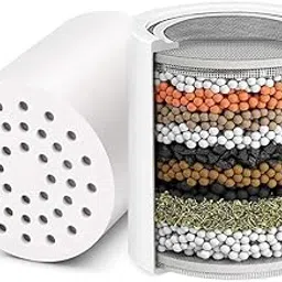 PANCA Hard Water Softener Filter for Tap & Shower with connectors | Bathroom Shower Filter for Hard Water | Borewell & Tanker Water Purifier (1, Replacement Cartridge)-picture-26