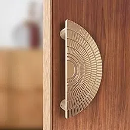 VOLO Main Door Handle – Zinc Alloy Pull Handle for Wooden, Glass & Metal Doors, Suitable for Home, Office & Hotel Entryways (Model: S-626, Pack of 1 Set) (Rose Gold, 160MM (8 Inch))-picture-25