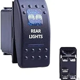 SECRET DESIRE 3x5Pin Waterproof 12/24V LED Rear Light Rocker Toggle ON OFF Switch Car Boat|Motors|Parts & Accessories|Car & Truck Parts|Interior|Switches & Controls-image-2