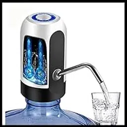 Automatic Electric Water Bottle Pump Dispenser, Rechargeable USB Powered, Portable with LED Display, Universal 5 Gallon Compatible-picture-17