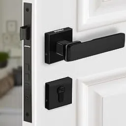 Plantex Heavy Duty Main Door Lock Set with 3 Keys/Mortise Door Lock for Home/Office/Hotel (7116 - DC-Black & Z-Black) image 1