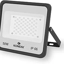 Konexx 50W LED Flood Light | Outdoor Waterproof IP66 | Cool White Bright Light | 50000 Hrs Lifespan | Energy Efficient Lighting for Parking, Shops, Garden & Outdoor Use | 2 Years Warranty |-image-51