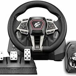 Flashfire F107 IMOLA Racing FORCE FEEDBACK Wheel,Pedals, Shifter, Hall-Effect Sensor, Vibration Feedback Function, Adjustable Rotation 270° and 900°, Red/Black for PS5, PS4, XBOX X/S,Xbox One, PC-image-17