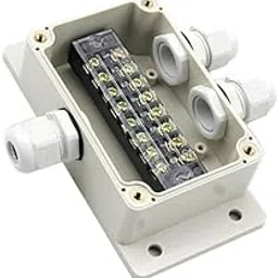 IP66 Waterproof Electrical Junction Box Cable Glands 132x69x50mm 1 in 2 Out-picture-13