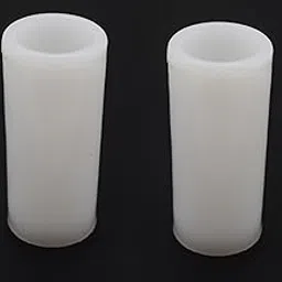 RAB PVC Door Silencer Stop & Door Stop Bumper with Door Stopper Back (Color- White, Size- 3" inch, Pack of 2 PCS)-image-11