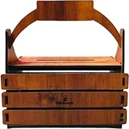 Gifwoods Wooden Tips Box with Handle – Premium Cash & Donation Holder for Restaurants, Cafes & Bars-picture-15