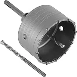 GSK Cut® Wall Hole Drill Bit 100mm Concrete Cement Stone Hole Saw Cutter Round Shank for Wall, Concrete, Brick, Stone, Cement-image-35