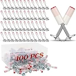 DPCR Nail Gun Manual Steel Nails, 7.3mm Round Nails Wall Fastening Tool, Nails for Nail Gun Hand-Steel Nail Concrete Ceiling Cable Ducts Fixing Device (PACK OF 100)-picture-12