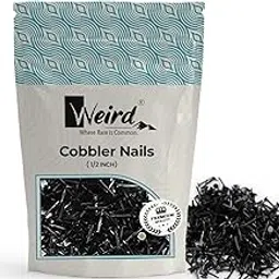 Weird Cobbler Nails 1/2 Inch (200 Pieces) For Wood,Wall,Shoes,Chappals,Furniture,Doors,Cabinets,Frame,Rust-Resistant Coating,Carpenters,Professional Grade-picture-20