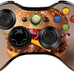 GADGETS WRAP Printed Vinyl Decal Sticker Skin for Xbox 360 Controller Only - Fast Food Burger-picture-22