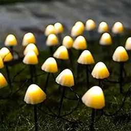 Zyvola Solar Mushroom Lawn Lights: Waterproof Outdoor String Lights for Festive Garden Decor-picture-18