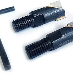GEARHOOK® Mortice Lock Installation Drill Bit Set 17mm,19mm With Allenky Spanner image 1