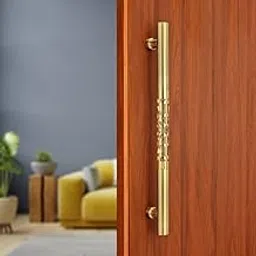 LAPO Orra 18 Inch Stainless Steel Door Handles for Main Door, Wooden & Glass Door Handle, Pull-Push Handle for Home, Office (Hole to Hole Size 450 mm-Pack of 1) Antique Finish | 3 Years Warranty-picture-15