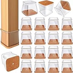 16 Pcs Chair Leg Protector, Furniture Leg Caps Silicone, Silicone Covers to Protect Wood Tile Floors Felt Pads Furniture Leg Caps Anti-Scratch Reduce Noise (Fit:1-1/16" to 1-5/8")-picture-38