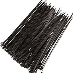 SCHOFIC Cable Zip Ties 200 mm (50 Pieces, Black)-picture-19