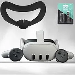 BHYS® Quest 3 512GB Bundled with Batman: Arkham Shadow | USB Rechargeable AA2 Battery for Quest 3 Controllers | Accessory Attached | 3-Month Subscription Trial of Quest + Store-picture-24