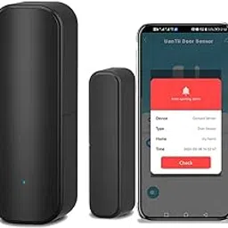 UanTii Tuya Smart Door/Window Open/Close Detector, WiFi Door Sensor, Works with Smart Life App, Works with Alexa and Google Home (1)-image-2