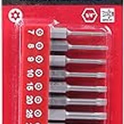 TORX Tamper Resistant Bits, Security TORX Bits (T7-T40), Security Star Bits, 50mm, 10 -Pieces, High Grade S2 Steel-picture-14