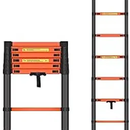 Mild Steel Telescopic Ladder 2.0m image 1