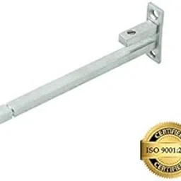 Steel F Bracket Square Bar 12" (10 mm) (Pack of 2 PCS) image 1