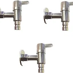 Jagger Brass Disk Stainless Steal Nozzles Tap for Washing Machine/Garden/Pipe Connection Tap 1/2 inch Chrome Finish with Wall Flange and Teflon Tape (3)-image-47