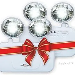 Pick Ur Needs Rechargeable Emergency LED Wall Mounted Auto Cut System with Portable & Twin Spot for Commercial Lightning White (lARGE2)-image-33