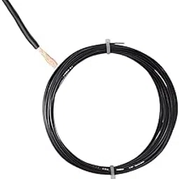 Drumstone [𝐎𝐧 𝐎𝐟𝐟𝐞𝐫 𝟏𝟓 𝐘𝐞𝐚𝐫𝐬 𝐖𝐚𝐫𝐫𝐚𝐧𝐭𝐲] Flexible 10 mm Copper Wire for Home, Office, Industrial, Electrical Uses, etc 5 Meters (Black Color), Domestic Industrial Electric Wiring-image-32