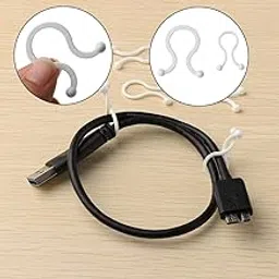 SEVEN HORSE TECH® Reusable Multipurpose Lock Twist Ties Cables Wires Organizer Manager (Pack of 20 Pieces, Random Color)-picture-21