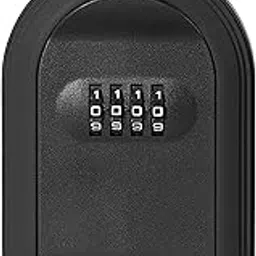 ATORSE™ Key Lock Box Homes Keys Key Keeper Box Key Storage Box Key Cabinet Organizer Black-picture-61