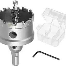 ARUDIP 50mm, Tungsten Carbide Tipped (TCT) Hole Saw for Hard Metal, Steel, Iron, Wood & Plastic-picture-21