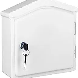 Wall Mount Milk Box with Lock 8.66inchx3.54inchx9.84inch Milk Crate for Dorm|Home & Garden|Household Supplies & Cleaning|Home Organization|Storage Boxes-picture-13