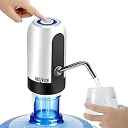 Automatic Wireless Water Can Dispenser Pump USB DC Water Bottle Pump with 1200 mAh Rechargeable Battery for 20 Litre Bottle Can, with Low Noise & High Efficiency-image-41