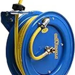 Zephyr Auto-Retractable Air Hose Reel Air Hose Reel - Blue - 6MMX15 MTR Dual Arm Heavy Duty-picture-14