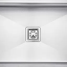COOTER Kitchen Sink 32"x20"x10" inches Handmade MATT Finish Single Bowl 304 Grade Stainless Steel Kitchen Sink/Basin For Kitchen With Square Drainer and SS Fruit Basket-picture-12